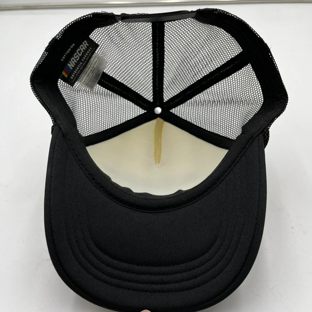 NASCAR Daytona‎ 500 Trucker Hat Mesh Snapback Racing Black OSFM Cotton On